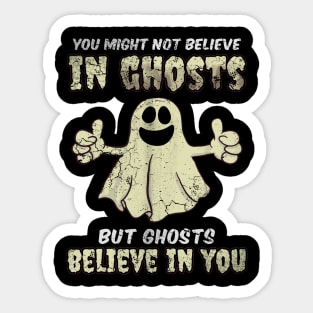 Halloween Funny Ghosts Sticker